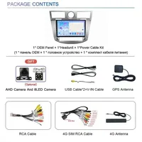 Autoradio pour Chrysler Sebring Cirrus 2007-2010 Lecteur multimédia Carplay 2din Unité principale Android Écran HD 9 pouces Navigation GPS