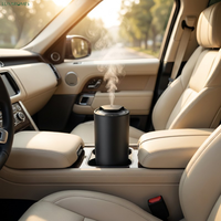 Diffuseur d'aromathérapie pour voiture de petite taille, directement de l'usine, diffuseur d'arômes intelligent pour voiture, système IoT, commande tactile intelligente