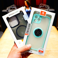 Boîte d'Emballage Portable en Carton Blanc Neutre Universel pour Coques de Téléphone Portable – Solution de Conditionnement Riche en Fonctionnalités