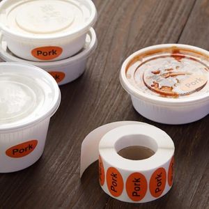 Etiqueta Adhesiva Personalizada con Logotipo para Carne, Salchicha, Tocino, Empaquetado de Alimentos, Almacenamiento, Etiqueta de Vinilo para Supermercado, Restaurante, Precio al por Menor - Product Image 6