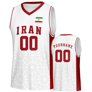 <span class=keywords><strong>Camiseta</strong></span> Deportiva <span class=keywords><strong>de</strong></span> <span class=keywords><strong>Baloncesto</strong></span> Unisex <span class=keywords><strong>de</strong></span> Talla Grande, 100% Poliéster, Blanca, Transpirable, <span class=keywords><strong>de</strong></span> Secado Rápido, Antibacteriana, con Cuello en V, Personalizable con Transferencia <span class=keywords><strong>de</strong></span> Calor, Estilo Iraní - Product Image 1