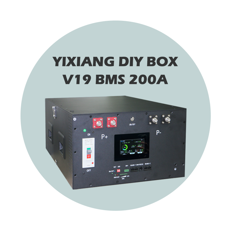 YIXIANG новейший V19 BMS литий-железо-фосфатный аккумулятор с новейшим дисплеем V2 15 кВт 51,2 В Lifepo4 батарейный блок