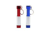 Porte-clés lampe torche en alliage d'aluminium DREAMS'LIGHT, LED 6000K lumière du jour, lampe de camping EDC, cadeaux promotionnels avec logo