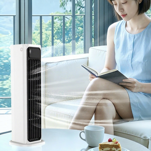 Air <b>Cooler</b> Bladeless Fan Plastic Electric 60W 3 Speeds Freestanding Quiet Indoor Use - Product Image 1