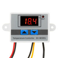 Contrôleur de température numérique XH-W3001, interrupteur de refroidissement et de chauffage, thermostat, capteur NTC -50°C~110°C, précision 0,1°C, OEM
