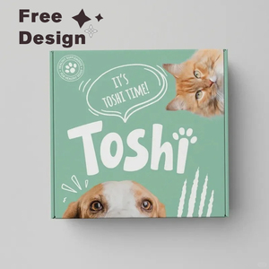 Caja de Papel Ecológica Impresa Personalizada para Suministros, Juguetes para Perros y <span class=keywords><strong>Gatos</strong></span>, Caja de Regalo para Productos para Mascotas - Product Image 2
