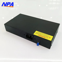 Switch PoE Gigabit de 4 Puertos + Switch de Red de Enlace Ascendente 2GE, PoE AI Watchdog, Protección contra Rayos de 6KV, QoS para Cámaras IP de Seguridad CCTV