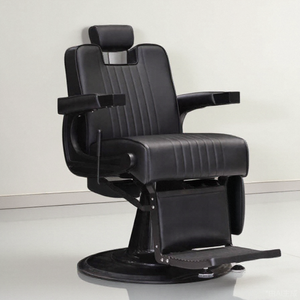 NEW <b>Retro</b> Professional Heavy-duty All-black Barber <b>Chair</b> Luxury Barber Shop Styling <b>Chair</b> Hair Salon Wholesale Price - Product Image 3