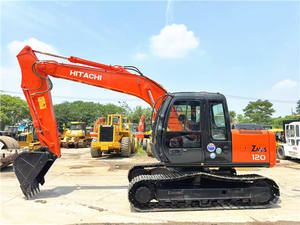 Excavadora hidráulica de 12 toneladas, excavadora de orugas Hitachi ZX120 usada a la venta, excavadora Hitachi ZX50U ZX60 ZX70 ZX130 - Product Image 3