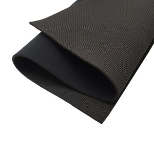 3MM 4MM 5MM SBR SCR CR siyah kaymaz köpekbalığı cilt kabartmalı neopren kauçuk levha kumaş - Product Image 2
