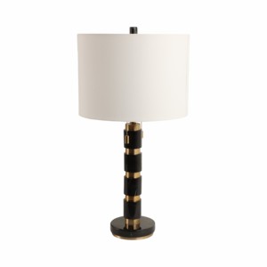 Lampada da Tavolo Rotonda in Marmo Impilabile, Illuminazione Moderna per Comodino, Decorazione per Camera da Letto e Soggiorno - Product Image 5