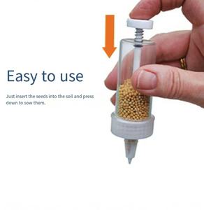 Vendita diretta della fabbrica Mini dispositivo manuale di plastica per la <span class=keywords><strong>semina</strong></span> della siringa Design fattoria giardino fornisce vasi di <span class=keywords><strong>fiori</strong></span> e fioriere - Product Image 2