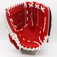 Gants en cuir pour adultes Tailles personnalisées Gants de baseball et softball avec capuche pour la vente en gros