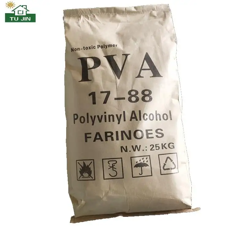 繊維接着剤および接着剤用のPVA水溶性ポリビニールアルコール顆粒を製造業者が販売