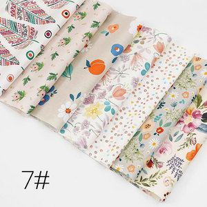 <span class=keywords><strong>Tela</strong></span> 100 de sarga de algodón para manualidades, retazos de tamaño 25x25 cm con apliques impresos, colcha para bebé, mascota, juguete, ropa de muñeca - Product Image 6