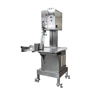 Nouvelle machine de découpe de viande congelée, scie à os industrielle avec protection de sécurité, entièrement en acier inoxydable 304 pour le bœuf, le porc, l'agneau - Product Image 4