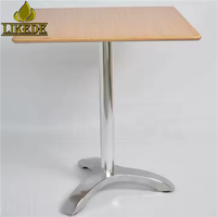Base de table à tréteaux en acier inoxydable 304 de qualité supérieure, robuste, pour table de salle à manger, mobilier de bureau et de conférence