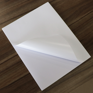 Qualidade A4 Vinyl Label Sticker <span class=keywords><strong>Paper</strong></span> Printable PP Waterproof <span class=keywords><strong>Adhesive</strong></span> Glossy Matte Decal <span class=keywords><strong>Paper</strong></span> Sheet para Inkjet Laser Printer - Product Image 2