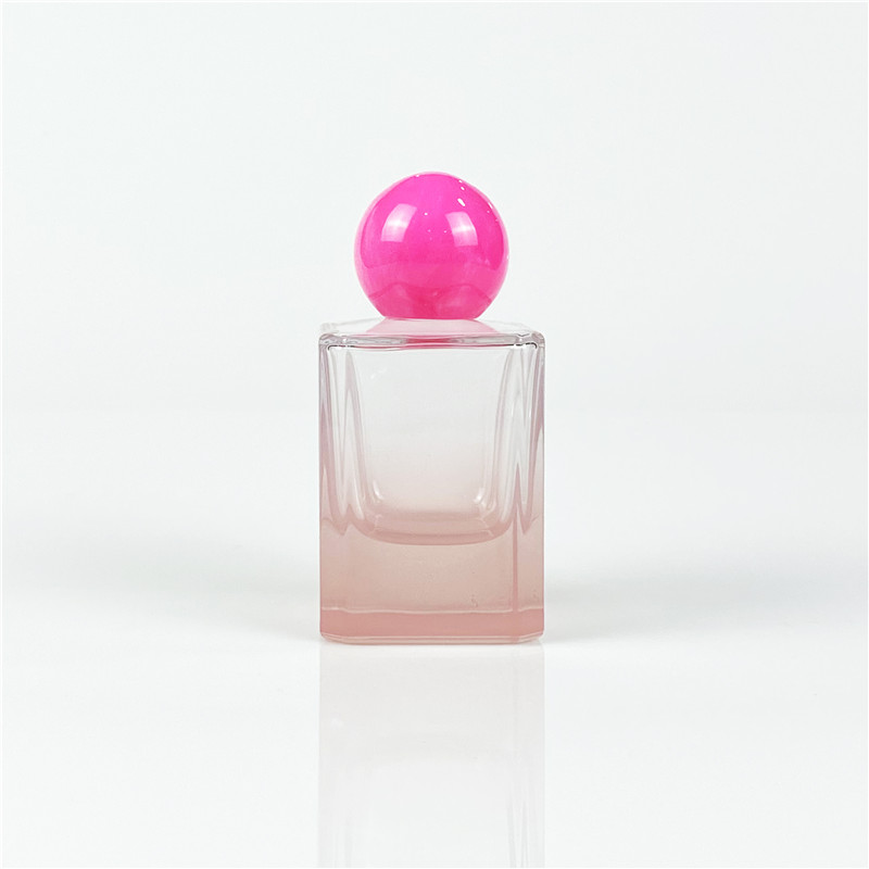 50 ml glass perfume bottle with perfume caps