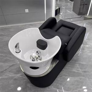 Best <b>Sale</b> Shampoo Chair for Salon Backwash Equipment Salon Chair Modern Design <b>Furniture</b> for Beauty Salon Good Price SPA - Product Image 5