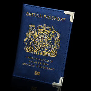 Porta <span class=keywords><strong>Passaporto</strong></span> Personalizzato in Pelle PU per Viaggi, Custodia per Passaporti Britannici, Portafogli Promozionali da Viaggio - Product Image 6