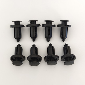 Attaches à pression en plastique 8 mm pour garnitures de carrosserie, clips pour réparation de pare-chocs et ailes - Product Image 4