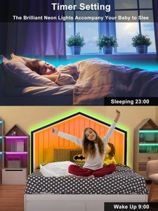 IP67 À Prova D 'Água Inteligente App Controlando <span class=keywords><strong>Wifi</strong></span> <span class=keywords><strong>RGB</strong></span> DIY Flex Shapable Roap Neon <span class=keywords><strong>Led</strong></span> Strip Lights - Product Image 4