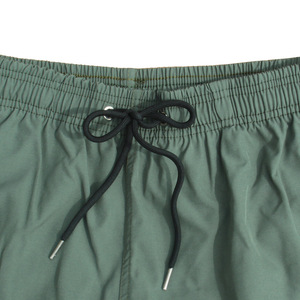 Short de plage décontracté et sportif pour homme, couleur unie, extensible dans quatre directions, avec cordon de serrage, style euro-américain transfrontalier, collection automne 2025 - Product Image 4