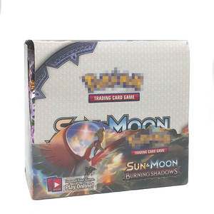 324 pièces anglais Pokemoned Booster Box SUN & Moon EVO ESK Collection plastique jeu de cartes à collectionner jouets - Product Image 3