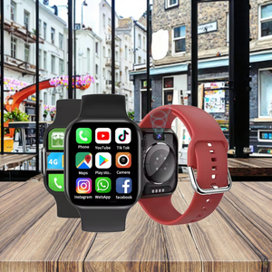 Nuovo <span class=keywords><strong>Smartwatch</strong></span> Android 4G per Uomo, Display IPS da 2,02 Pollici, <span class=keywords><strong>WiFi</strong></span>, GPS, Bussola, Monitoraggio Frequenza Cardiaca, Slot SIM, Fotocamera, IP68, Controllo Remoto, Magnetico - Product Image 6