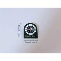 Glock Target Shooting Metal Brooch Cadeau unique pour les femmes à porter au quotidien Accessoire de mode