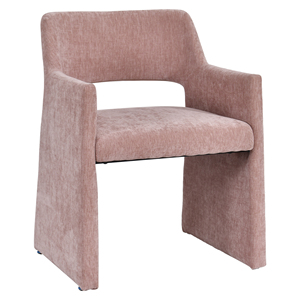 Fauteuil en tissu CM 50.5X54 H.93 Rose - Product Image 1