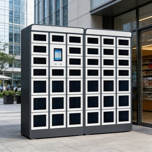 Armário Inteligente de Entrega de Alimentos XinJu com Acesso Duplo e <span class=keywords><strong>Design</strong></span> de Passagem para Escritórios e Campus Universitários de Alto Tráfego - Product Image 6
