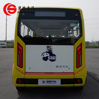 Vente chaude TENGLONG AUTO Minibus électrique 9-15 places, conduite à gauche, transmission automatique, norme Euro 6, moteur arrière, propulsion arrière