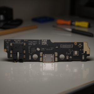 Carte de connecteur de charge Micro USB avec microphone compatible avec la carte mère du téléphone portable Redmi A1 - Product Image 3