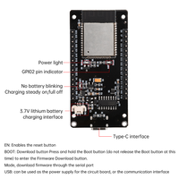 ESP32 -WROOM-32 Papan Pengembangan 1.9in/1.14in ST7789 170x320 Layar LCD TFT, Modul WiFi+BL Antarmuka Tipe-C CH340 untuk Arduino