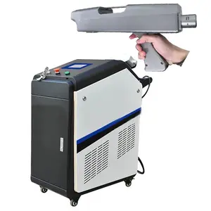 200W Fiber Laser Metal Cleaning Machine Remove Surface Rust Oil and Paint