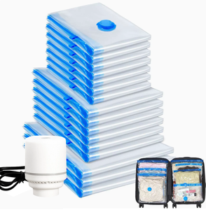 Sac de rangement sous vide en tissu nylon écologique, imperméable et anti-insectes, forme carrée, capacité importante, gain de place, achat en gros, prix bas - Product Image 2