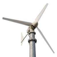 GWS-10KW 10KW Windturbine 380V Industriell 2,5m/s Startgeschwindigkeit 3 FRP-Rotorblätter Druckguss-Aluminium-Stahlgehäuse IP54 20 Jahre