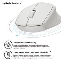 Souris originale Logitech M330 SILENT PLUS Office BT Mini souris sans fil ergonomique rechargeable pour ordinateur
