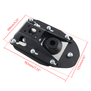 Pour BMW E30 E34 E36 E46 E8X E9X Boîtier de levier de vitesses en aluminium billette usiné CNC, kit de levier de vitesses court à montage direct, approvisionnement en gros HB026-BK - Product Image 6