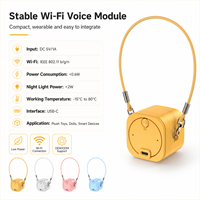 Juguete Robot Inteligente con IA, Módulo de Voz Wi-Fi, Control por Voz, Diálogo Interactivo, Luz Nocturna LED Integrada, Portátil, Moderno, para el Hogar