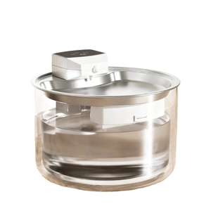 अल्ट्रा शांत 3 एल/119 औंस वायरलेस पालतू पीने के फव्वारे मोशन सेंसर डिजाइन बिल्ली के कटोरे और फीडर्स का उपयोग करने के लिए आसान - Product Image 1