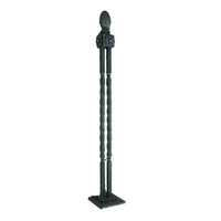 Barandillas de Acero al Carbono para Escaleras de Villas Contemporáneas, Resistentes al Óxido, Pintables, con Protección UV y Resistentes al Agua
