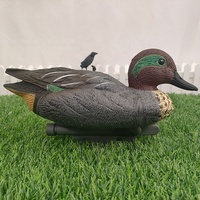 Décoy de chasse au canard réaliste en plastique, canard colvert, canard flottant pour l'extérieur