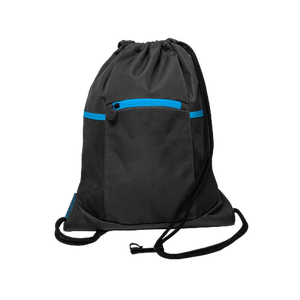 Bolsa con cordón personalizada de fábrica BSCI, bolsa de cuerda resistente al agua, bolsa deportiva para gimnasio, mochila con cordón de poliéster - Product Image 1