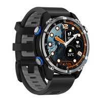 Nouvelle arrivée Montre connectée HD350 Pro avec boussole, lampe torche, écran AMOLED 1,32 pouces, étanche IP68, tracker de fitness sportif