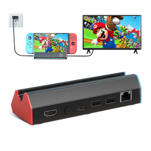 Base de Conexión para TV con Múltiples Puertos, Adaptador de Carga Portátil, Ethernet de 1000 Mbps, Soporte para <span class=keywords><strong>Nintendo</strong></span> <span class=keywords><strong>Switch</strong></span> OLED - Product Image 6