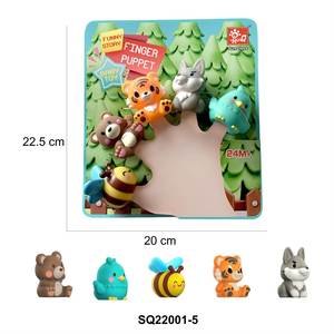 Con Rối Ngón Tay đặt động vật ngón tay con rối đồ chơi cho câu chuyện thời gian trẻ em câu đố giáo dục đồ chơi tùy chỉnh đóng gói - Product Image 4