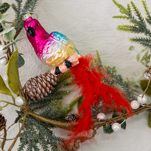 Adornos de vidrio Fruta de Navidad Árbol de Navidad Fresa Piña Naranja Escena Decoración Adornos de árbol de Navidad Encantador Lindo - Product Image 6